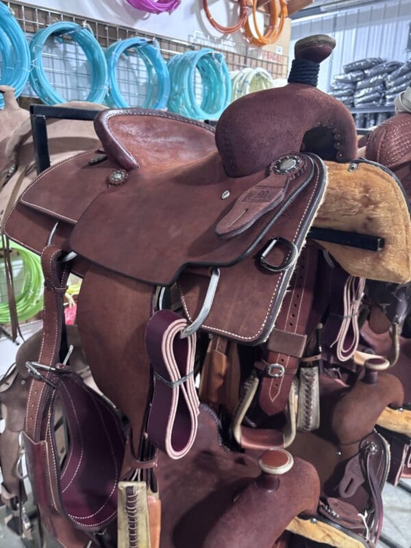 Calf Roping Saddle