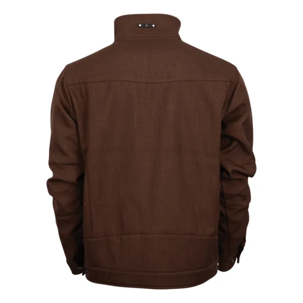 STS Ranch Wear Men's Slack - Heather Brown Softshell Jacket - STS9130 - Image 2