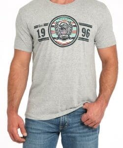 Men's Cinch 1996 Tee Gray - MTT1690683