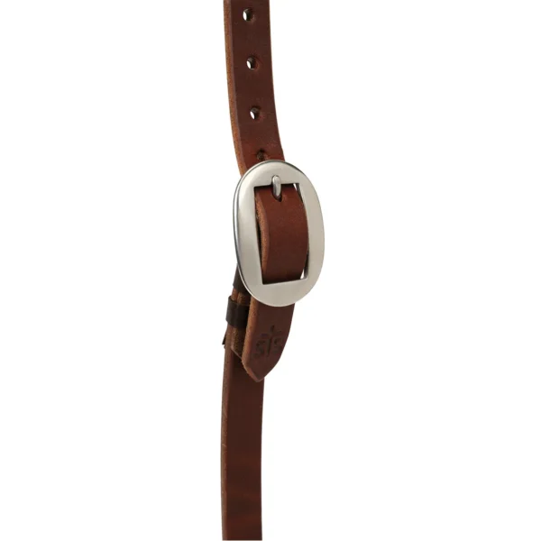 STS Ranch Signature Tack Harness Leather Split Ear Headstall, 3/4"  - 10100-02-91 - Image 2
