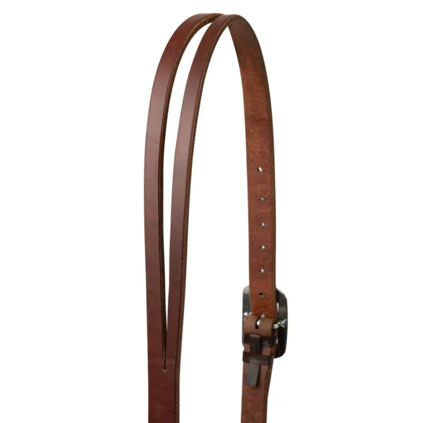 STS Ranch Signature Tack Harness Leather Split Ear Headstall, 1"  - 10104-32 - Image 2