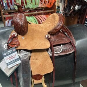 kids rope saddle