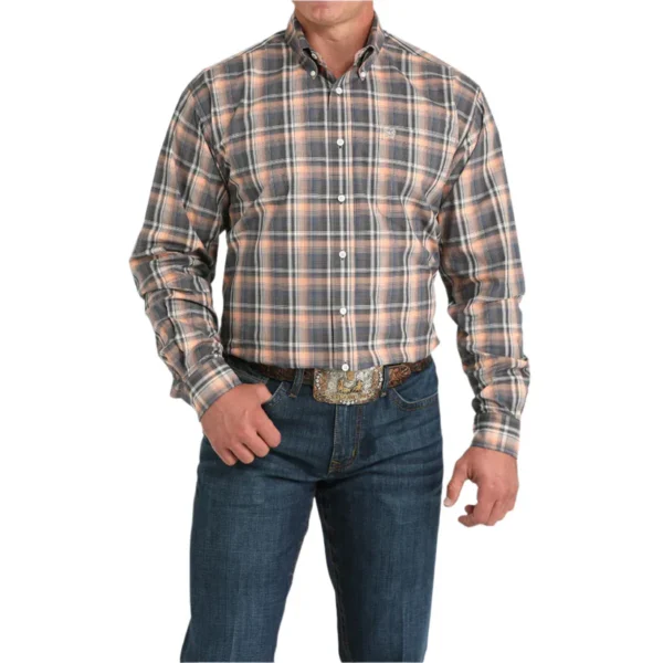 CINCH L/S PLAID SHIRT  MTW1105965