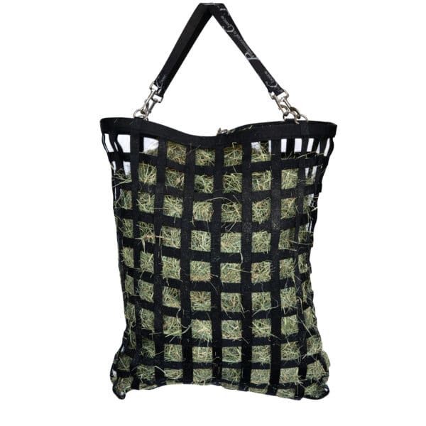 black hay bag