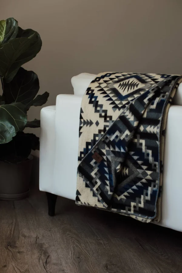 Midnight Mesa Alpaca Blanket