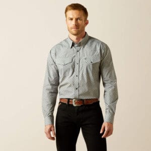 Ariat Wrinkle Free Edward Fitted Shirt