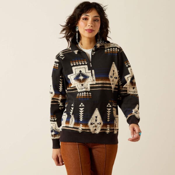 Ariat Sienna 1/2 Zip Sweatshirt