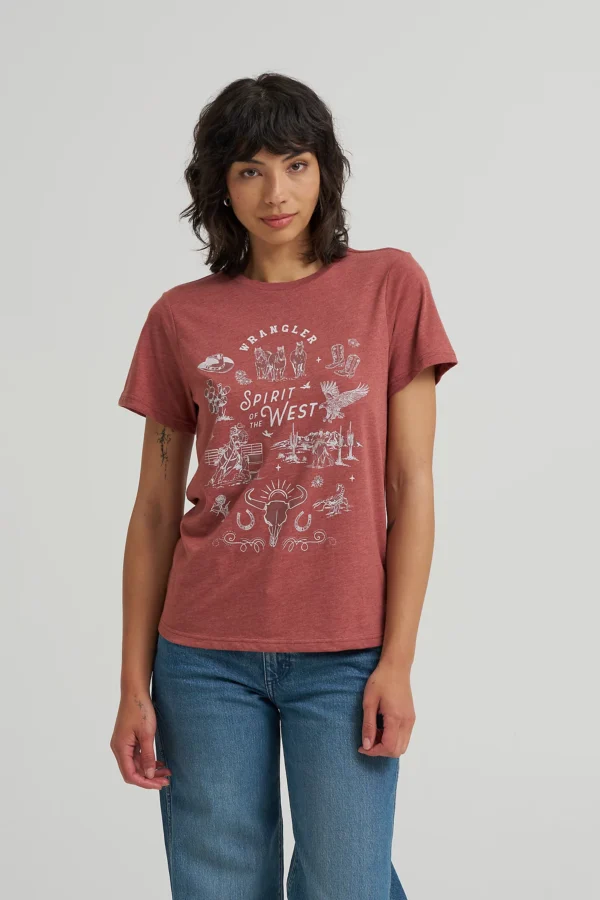 Western Graphic Reg Fit Tee   112368881