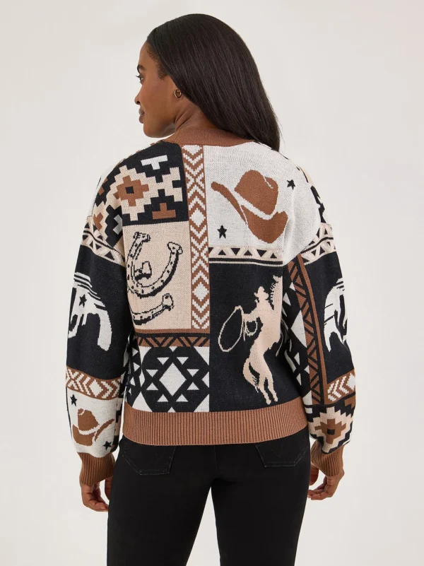 Cropped Cardigan Sweater     112371637 - Image 2
