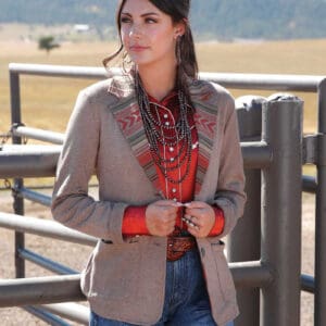 Cruel Women's Heather Western Blazer