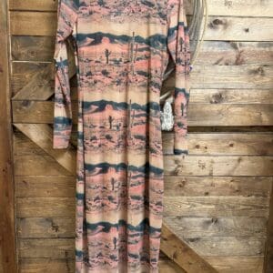 Retro Western Maxi   112371959