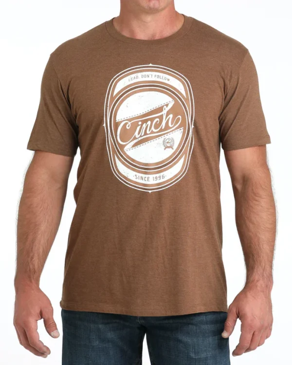Brown Graphic Tee   MTT1690694