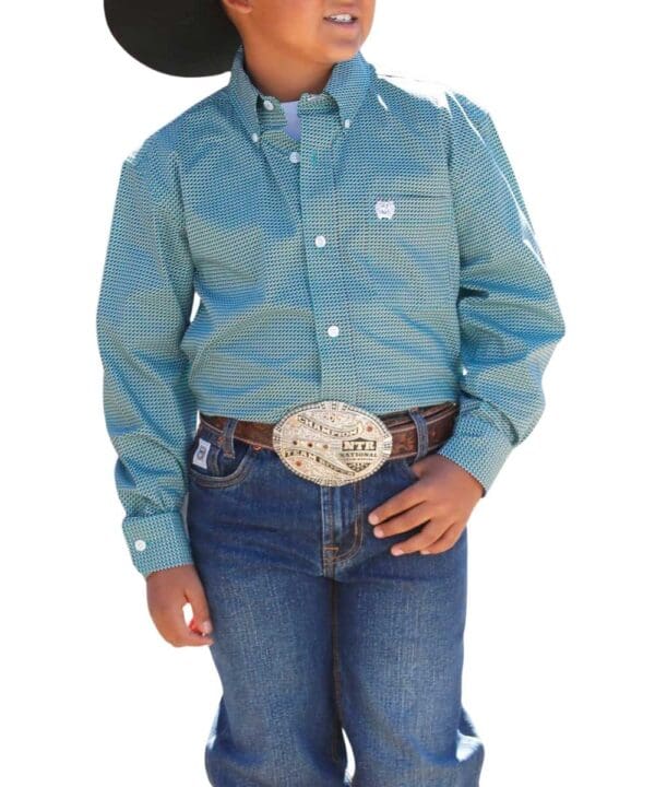 Cinch Boys' Button Down Shirt