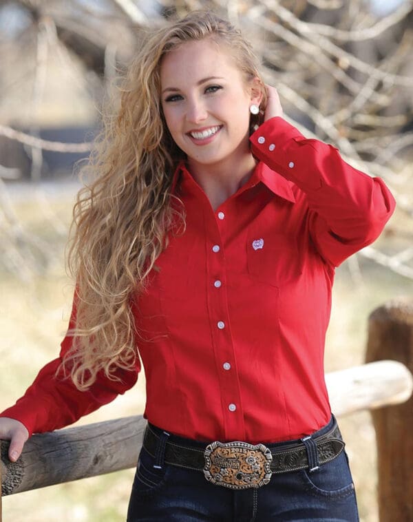 RED CINCH SHIRT   MSW9164032
