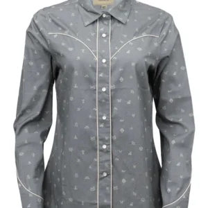 Women’s Cattle Brand Shirt 40308-SAG