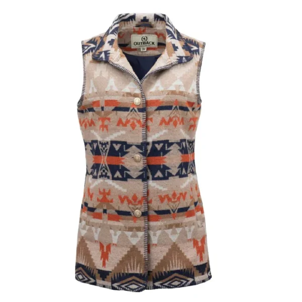 Women's Outback Stockard Vest  29655-NVY