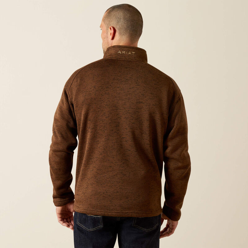 Our best-selling layer—now with an embroidered Ariat logo for extra style. Warm without being bulky, it's great for throwing over tees, button-downs, you name it, especially during the transitional months.