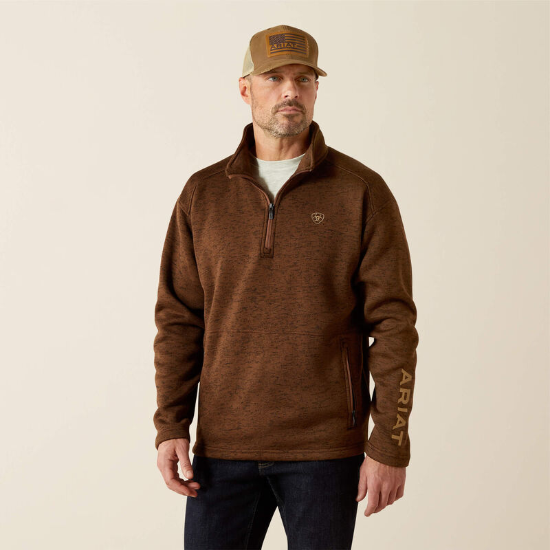Our best-selling layer—now with an embroidered Ariat logo for extra style. Warm without being bulky, it's great for throwing over tees, button-downs, you name it, especially during the transitional months.
