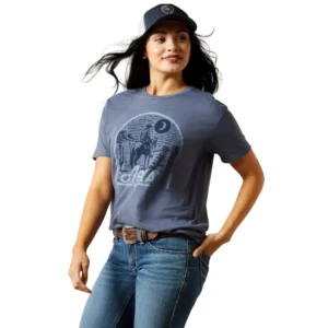 Women's Desert Night Short Sleeve T-Shirt - Chambray   10063757