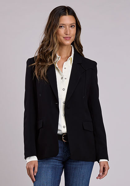 WOMENS BLAZER STETSON BASIC SOLIDS