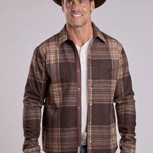 MENS OUTERWEAR STETSON SHIRT JACKET LINNED