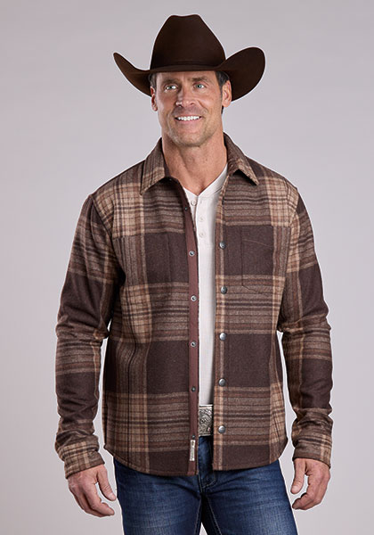 MENS OUTERWEAR STETSON SHIRT JACKET LINNED