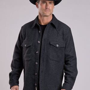 MENS OUTERWEAR STETSON SHIRT JACKET LINNED