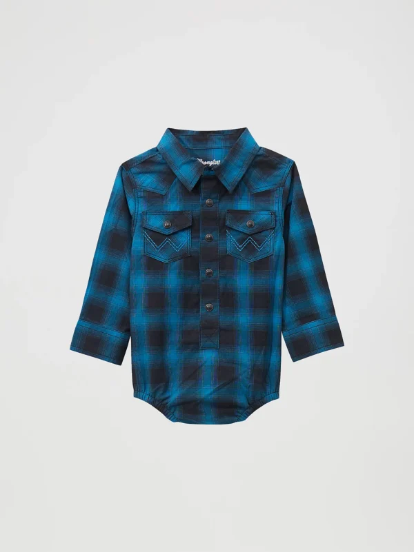 Baby Boy's Long Sleeve Western Snap Bodysuit 112369513