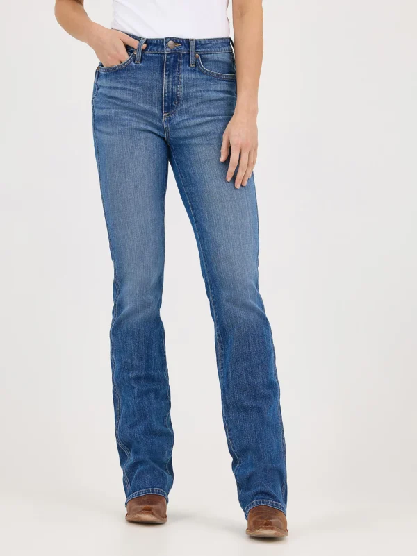 Women's Wrangler Retro Bailey High Rise Bootcut Jean 112371908 - Image 2