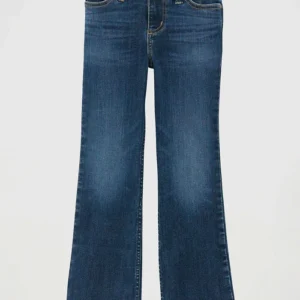 Girls Bespoke Bootcut Jean Lacey Navy   112371933