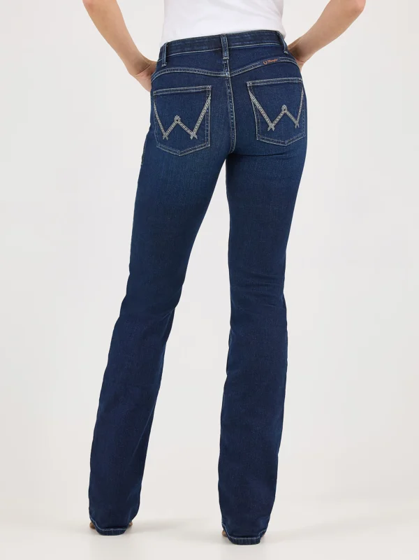 Women's Wrangler Ultimate Riding Jean Willow Mid-Rise Bootcut 112371946