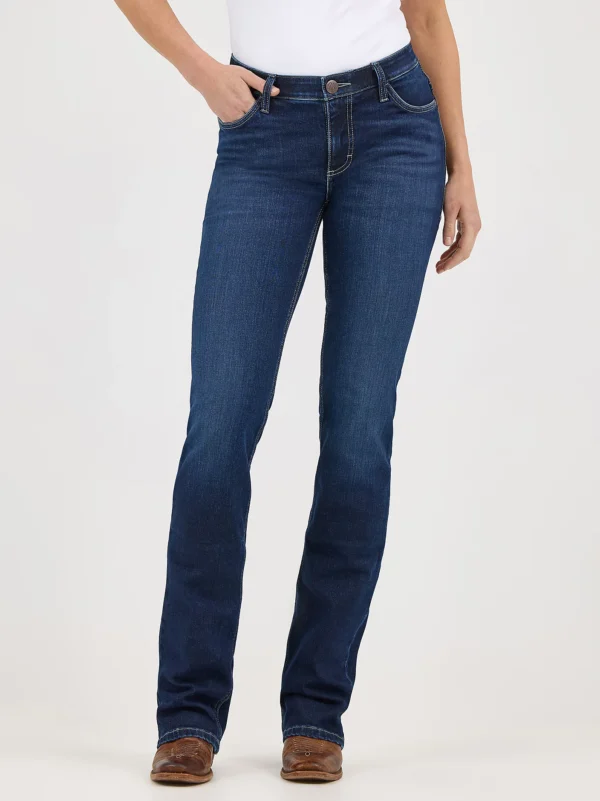 Women's Wrangler Ultimate Riding Jean Willow Mid-Rise Bootcut 112371946 - Image 2
