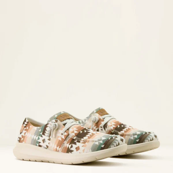 Natural Southwest Print Hilo Casual Shoe   10063829
