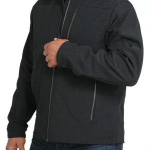 Mens Bonded Jacket Black   MWJ1539006