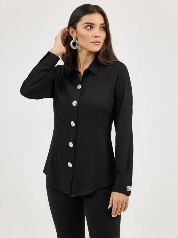Wrangler Slim Fit Button Down Shirt    112371916