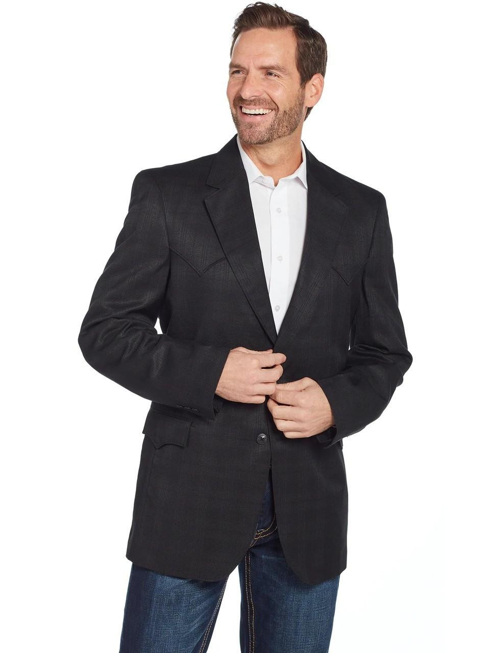 Circle S® Men's Black Fort Worth Sport Coat
