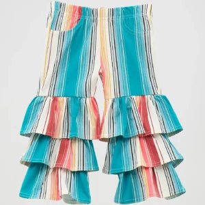 Infant/Toddler Girl's Wrangler Tiered Flare Jean    112372426