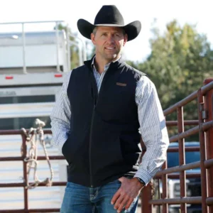 Black Canvas Vest    MWV1927001