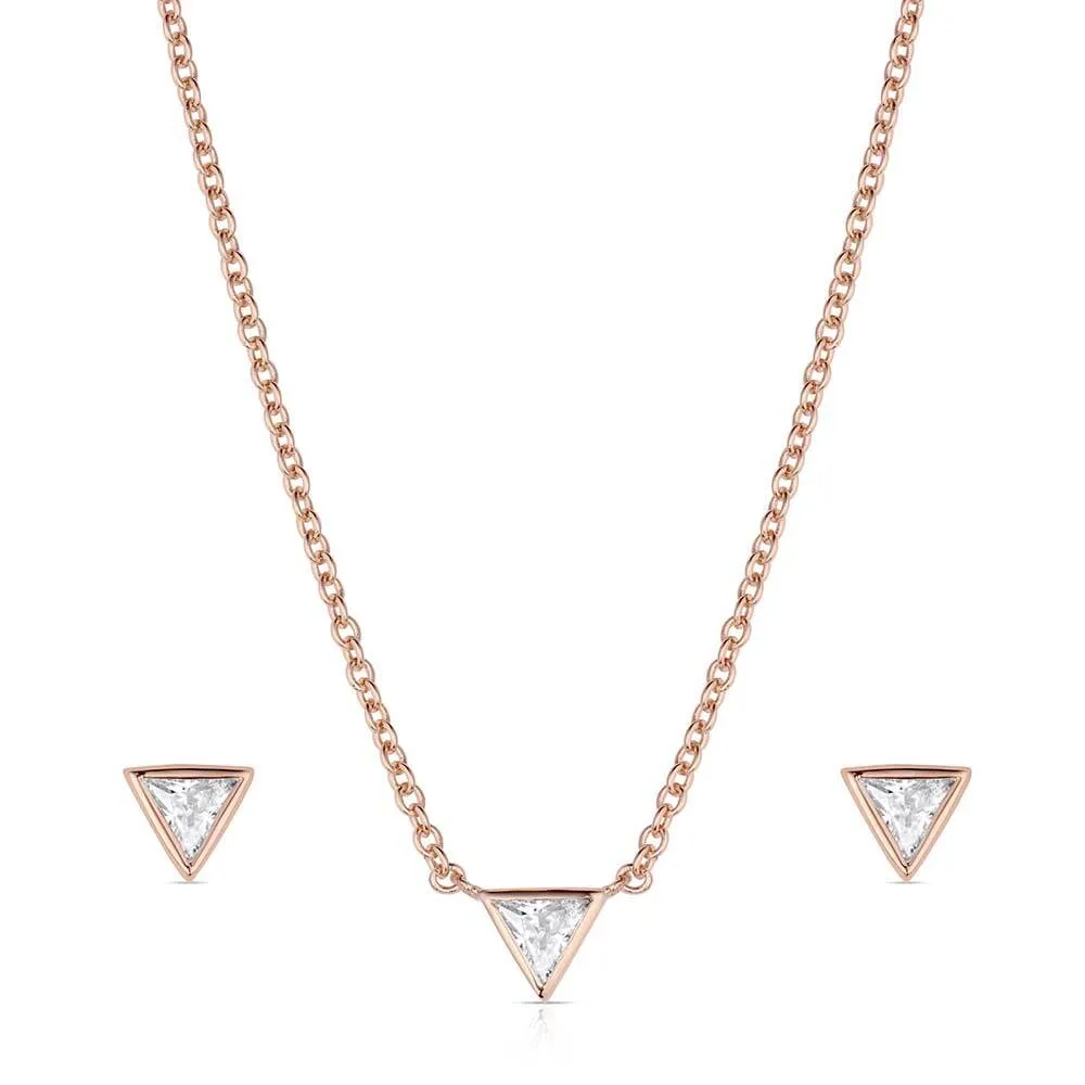 Rose of the Rockies Jewelry Set