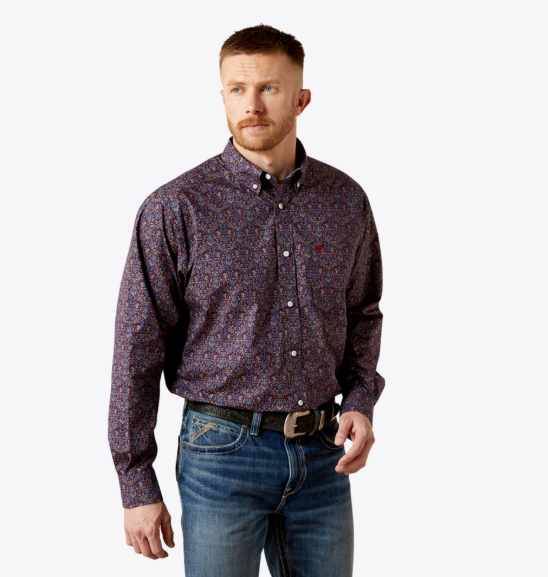 Ariat Wrinkle Free Brendan Classic Fit Shirt