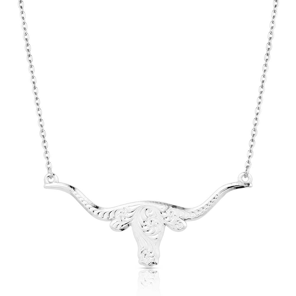 Out West Longhorn Necklace