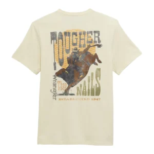 Wrangler Men's Antique White Pocket Graphic T-Shirt    112372859