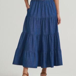 Wrangler Retro® Vintage Denim Dress Set Skirt