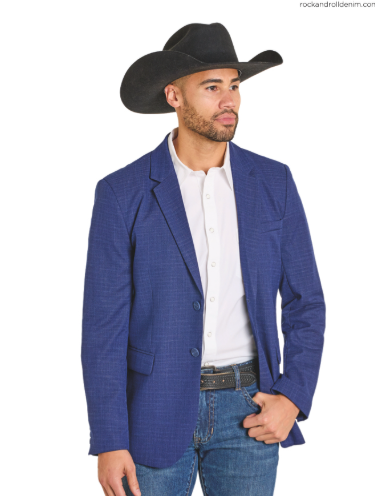 mens blue suit jacket