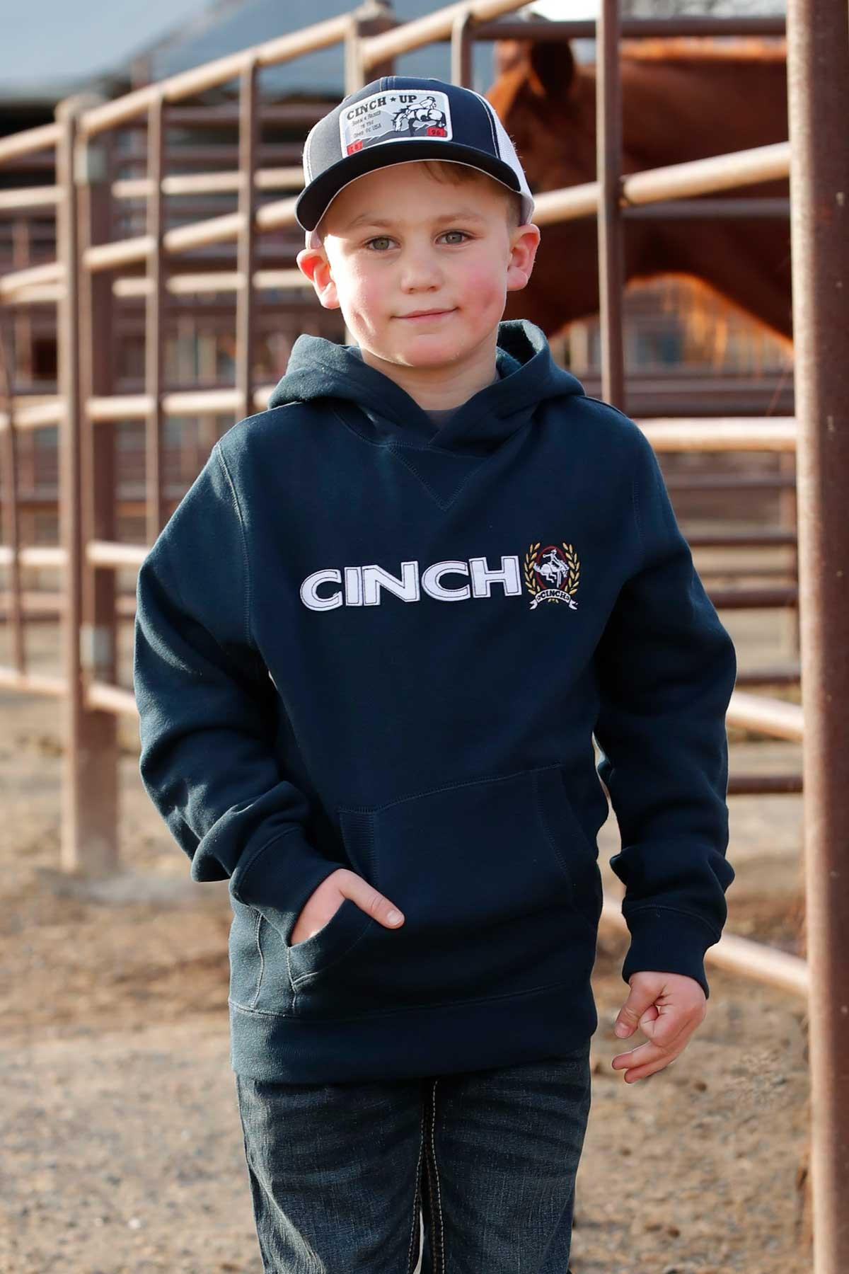 Cinch Boys Pullover Hoodie