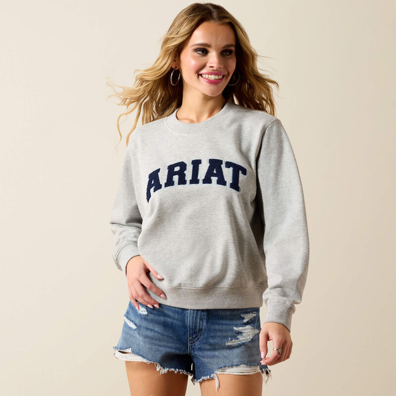 ariat crew neck ladies
