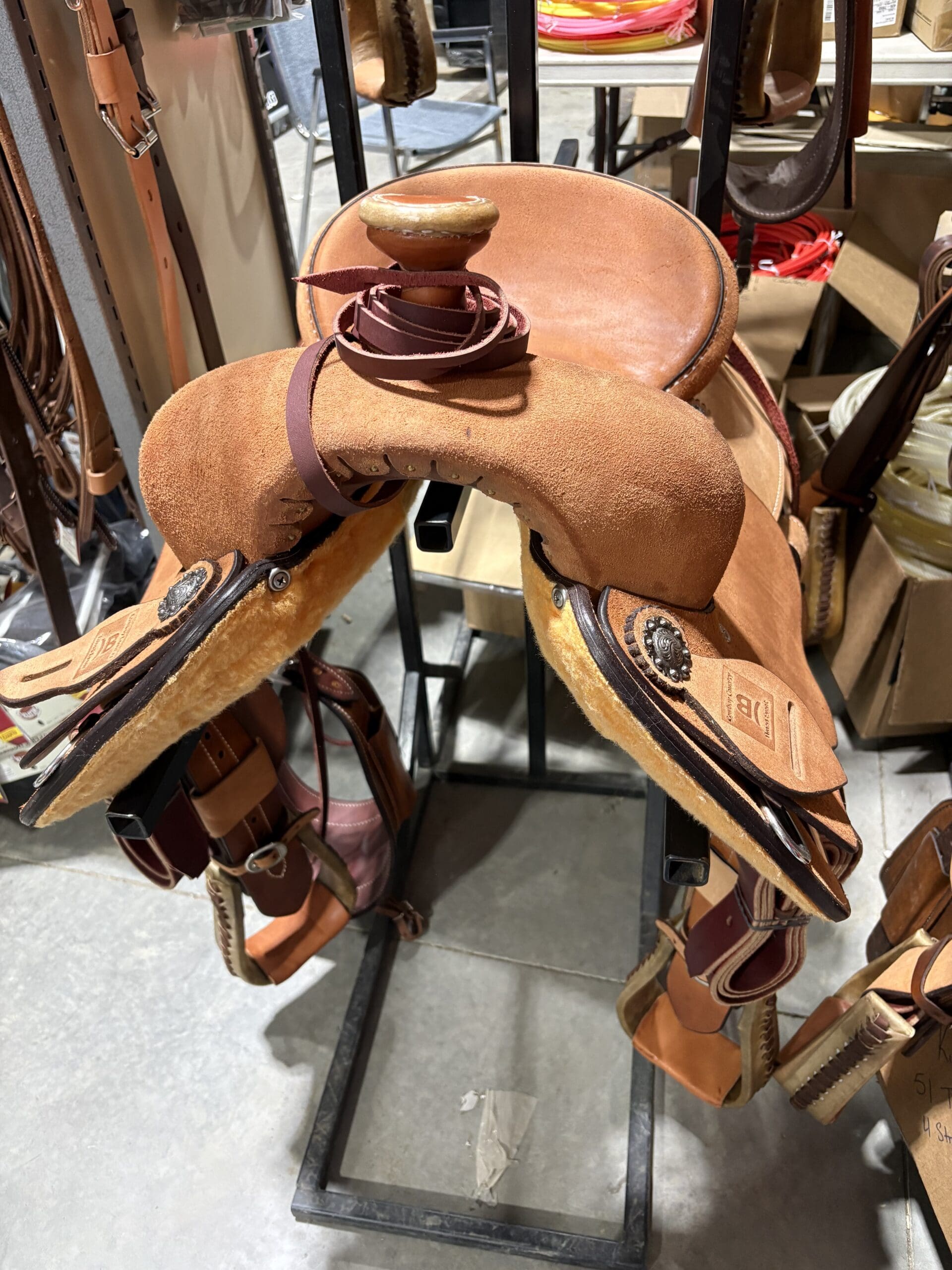 14" Ranch Team Roping Saddle