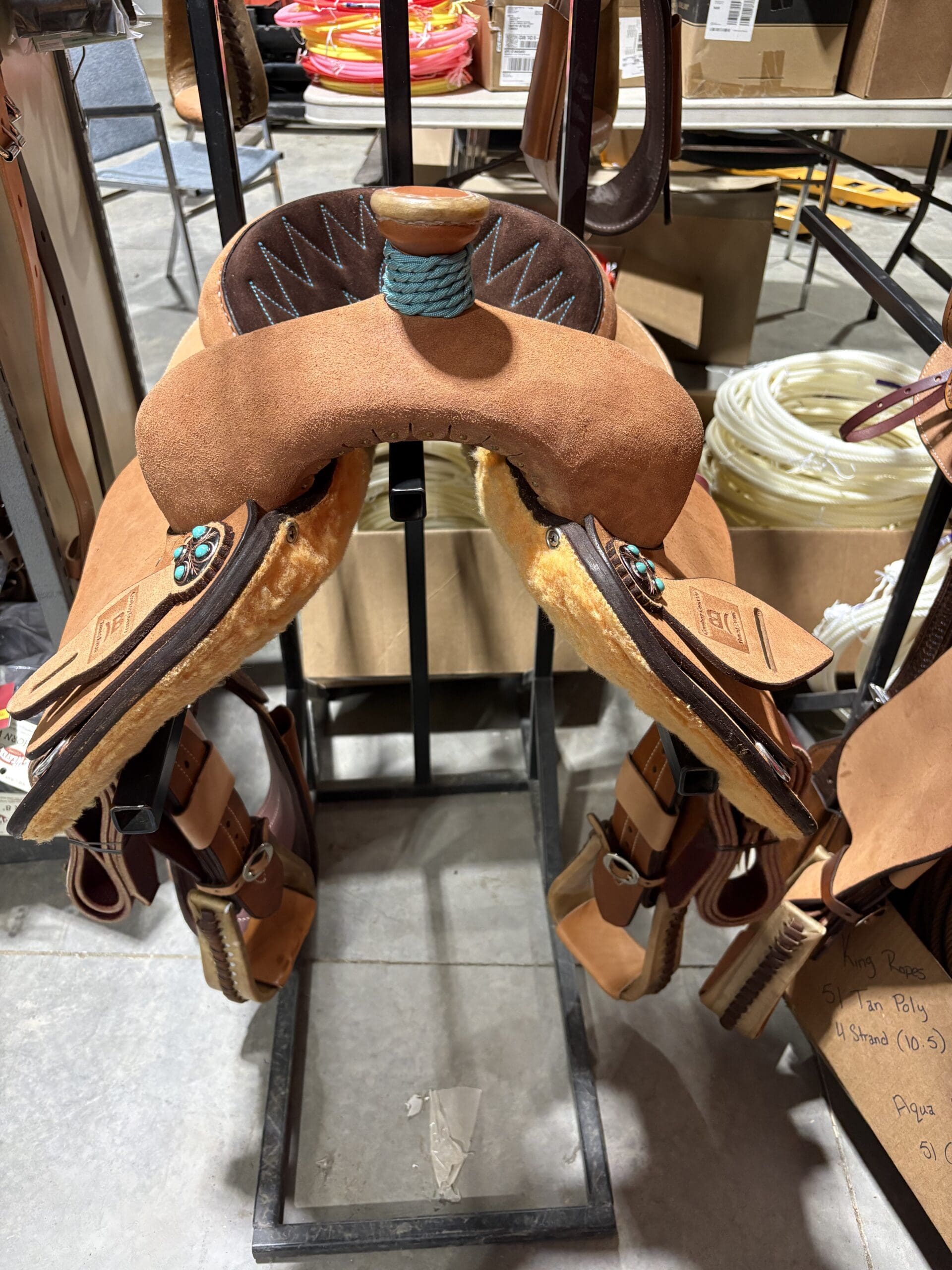 13" Breakaway Calf Roping Saddle - 15175 - Image 3