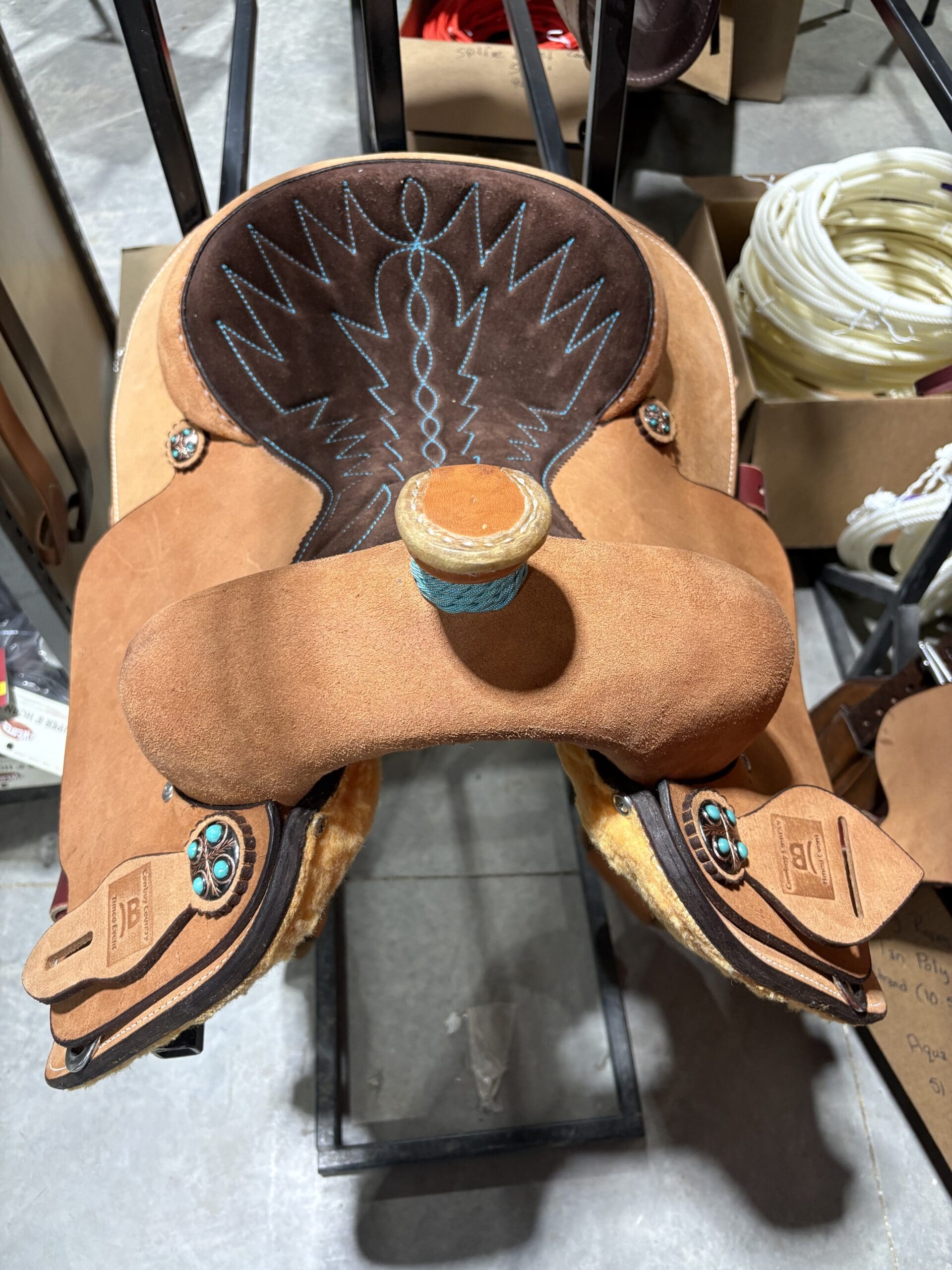 13" Breakaway Calf Roping Saddle - 15175 - Image 2