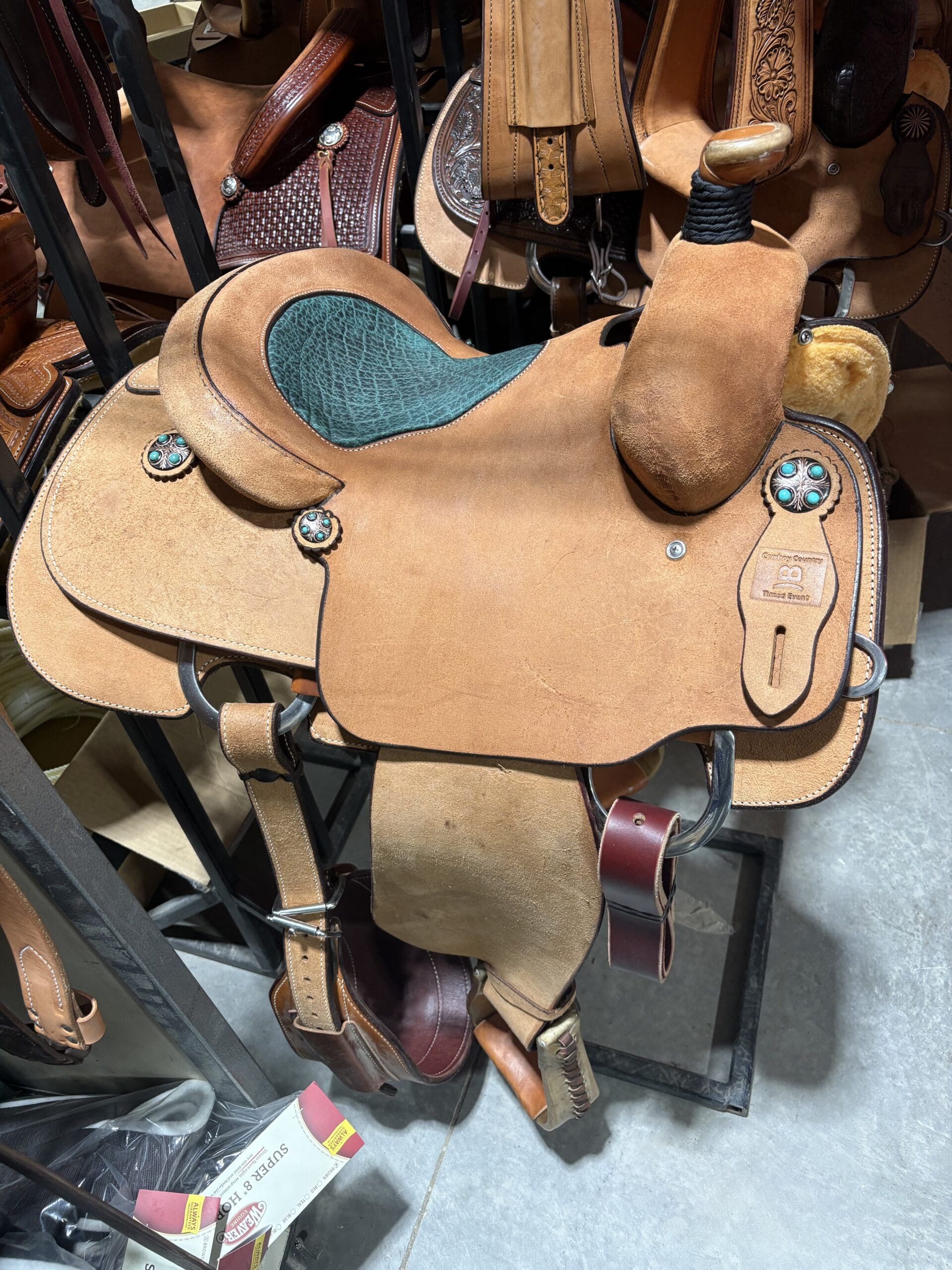 13.5" Breakaway Roping saddle